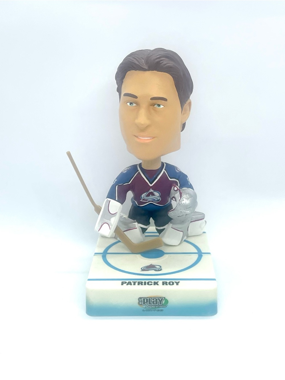 Patrick Roy Colorado Avalanche 2002 NHL Bobblehead Upper Deck Play Makers